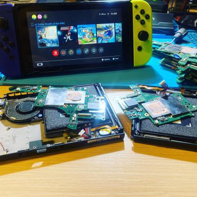 Conserto de Placas Nintendo Switch